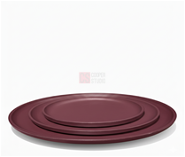 تصویر پلیت 28 ملامین زرشکی B05