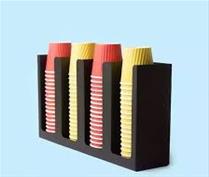 تصویر استند لیوان کاغذی کتابی