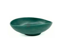 تصویر کاسه سالاد ملامین تخم مرغی سبز کوپر