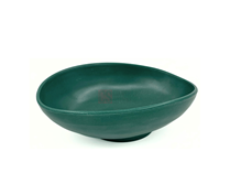 تصویر کاسه سالاد ملامین تخم مرغی سبز کوپر