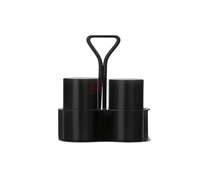 تصویر نمک فلفل فلزی مشکی